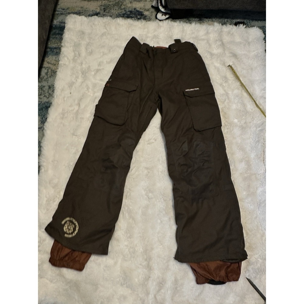 Burton Men's XL Ski Snowboard Field Pants Cargo Style Dry Ride Nylon 36/38/40/42